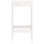 Taburetes de cocina 2 uds madera maciza pino blanco 40x36x75 cm en Sillas de jardín | Comprar online en Foro24