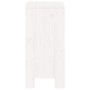 Taburetes de cocina 2 uds madera maciza pino blanco 40x36x75 cm en Sillas de jardín | Comprar online en Foro24