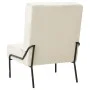 Silla de relajación de terciopelo crema blanca 65x79x87 cm de vidaXL, Sillas - Ref: Foro24-325779, Precio: 106,08 €, Descuent...