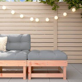 Taburete de jardín madera maciza Douglas Taburete de jardín madera maciza Douglas