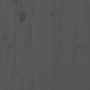 Sofá esquinero con cojines madera maciza de pino gris