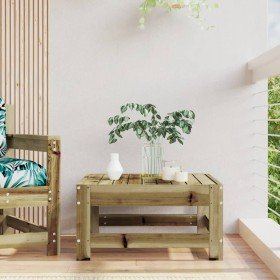 Taburete de jardín madera de pino impregnada