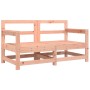 Sillones de jardín y cojines 2 uds madera maciza abeto Douglas