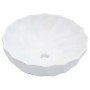 Lavabo 46x17 cm cerámica blanco en Lavabos | Comprar online en Foro24