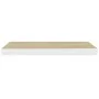 Floating wall shelf 2 pcs MDF oak and white 60x23.5x3.8 cm by vidaXL, Shelves and shelves - Ref: Foro24-326577, Price: 28,18 ...