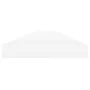 White and oak MDF floating wall shelf 90x23.5x3.8 cm by vidaXL, Shelves and shelves - Ref: Foro24-326582, Price: 23,04 €, Dis...