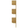 Oak engineered wood wall corner shelf 19x19x123cm by vidaXL, Shelves and shelves - Ref: Foro24-326834, Price: 37,33 €, Discou...