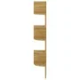Oak engineered wood wall corner shelf 19x19x123cm by vidaXL, Shelves and shelves - Ref: Foro24-326834, Price: 38,91 €, Discou...