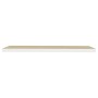 Schwebendes Wandregal, 4 Stück, Weiß und Eiche, MDF, 90 x 23,5 x 3,8 cm von vidaXL, Regale und Regale - Ref: Foro24-326584, P...