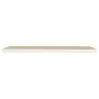 MDF oak and white floating wall shelf 120x23.5x3.8 cm by vidaXL, Shelves and shelves - Ref: Foro24-326585, Price: 30,42 €, Di...