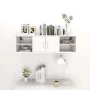 Wandregal Sperrholz weiß 102x30x29 cm von vidaXL, Regale und Regale - Ref: Foro24-806256, Preis: 68,69 €, Rabatt: %