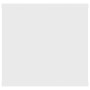 Plywood white wall shelf 102x30x29 cm by vidaXL, Shelves and shelves - Ref: Foro24-806256, Price: 65,56 €, Discount: %