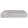 Floating wall shelf 2 pcs concrete gray MDF 23x23.5x3.8 cm by vidaXL, Shelves and shelves - Ref: Foro24-326589, Price: 24,48 ...