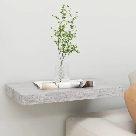Concrete gray MDF floating wall shelf 40x23x3.8 cm by vidaXL, Shelves and shelves - Ref: Foro24-326591, Price: 18,91 €, Disco...