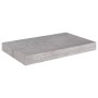 Betongraues schwebendes Wandregal aus MDF, 40 x 23 x 3,8 cm von vidaXL, Regale und Regale - Ref: Foro24-326591, Preis: 19,84 ...