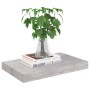 Betongraues schwebendes Wandregal aus MDF, 40 x 23 x 3,8 cm von vidaXL, Regale und Regale - Ref: Foro24-326591, Preis: 19,84 ...