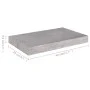 Concrete gray MDF floating wall shelf 40x23x3.8 cm by vidaXL, Shelves and shelves - Ref: Foro24-326591, Price: 18,91 €, Disco...