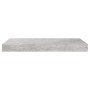 Betongraues schwebendes Wandregal aus MDF, 50 x 23 x 3,8 cm von vidaXL, Regale und Regale - Ref: Foro24-326594, Preis: 20,47 ...