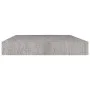 Concrete gray MDF floating wall shelf 50x23x3.8 cm by vidaXL, Shelves and shelves - Ref: Foro24-326594, Price: 20,07 €, Disco...