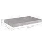 Concrete gray MDF floating wall shelf 50x23x3.8 cm by vidaXL, Shelves and shelves - Ref: Foro24-326594, Price: 20,07 €, Disco...