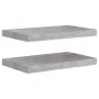Schwimmende Wandregale 2 Stück MDF Beton grau 50x23x3,8 cm von vidaXL, Regale und Regale - Ref: Foro24-326595, Preis: 24,99 €...