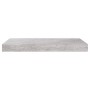 Schwimmende Wandregale 2 Stück MDF Beton grau 50x23x3,8 cm von vidaXL, Regale und Regale - Ref: Foro24-326595, Preis: 25,86 €...