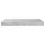 Floating wall shelves 4 pcs concrete gray MDF 50x23x3.8 cm by vidaXL, Shelves and shelves - Ref: Foro24-326596, Price: 56,06 ...