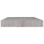 Floating wall shelves 4 pcs concrete gray MDF 50x23x3.8 cm by vidaXL, Shelves and shelves - Ref: Foro24-326596, Price: 56,06 ...