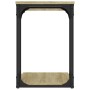 Mesa auxiliar madera contrachapada roble Sonoma 50x35x52 cm