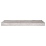 Schwebende Wandregale 4 Stück MDF betongrau 60x23,5x3,8 cm von vidaXL, Regale und Regale - Ref: Foro24-326599, Preis: 61,30 €...