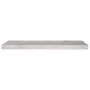 Floating wall shelves 4 pcs MDF concrete gray 80x23.5x3.8 cm by vidaXL, Shelves and shelves - Ref: Foro24-326602, Price: 59,8...