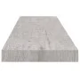 Floating wall shelves 2 pcs concrete gray MDF 90x23.5x3.8 cm by vidaXL, Shelves and shelves - Ref: Foro24-326604, Price: 40,2...