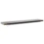 Concrete gray MDF floating wall shelf 120x23.5x3.8 cm by vidaXL, Shelves and shelves - Ref: Foro24-326606, Price: 31,11 €, Di...
