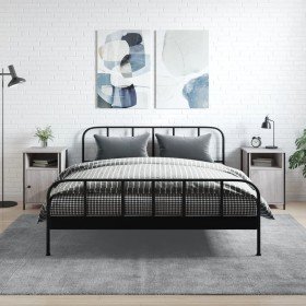 Mesitas de noche 2 uds madera contrachapada gris 40x42x60 cm Mesitas de noche 2 uds madera contrachapada gris 40x42x60 cm