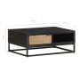 Solid mango wood coffee table 90x60x35 cm by vidaXL, Coffee table - Ref: Foro24-323497, Price: 165,24 €, Discount: %