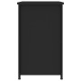 Mesitas de noche 2 uds madera de ingeniería negro 40x36x60 cm