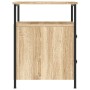 Mesita de noche madera de ingeniería roble Sonoma 44x45x60 cm