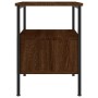 Mesitas noche 2 uds madera ingeniería marrón roble 34x36x50 cm
