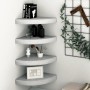 Eckwandregale 4 Stück MDF betongrau 25x25x3,8 cm von vidaXL, Regale und Regale - Ref: Foro24-326635, Preis: 48,74 €, Rabatt: %