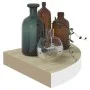 Wand-Eckregal 2 Stück MDF Eiche/weiß 35x35x3,8 cm von vidaXL, Regale und Regale - Ref: Foro24-326640, Preis: 35,86 €, Rabatt: %