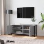 Mueble TV con puertas contrachapada gris Sonoma 102x35x45 cm en Muebles TV | Comprar online en Foro24