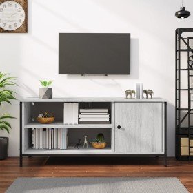 Mueble de TV madera contrachapada gris Sonoma 100x40x45 cm Mueble de TV madera contrachapada gris Sonoma 100x40x45 cm