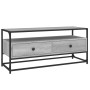 Mueble de TV madera contrachapada gris Sonoma 100x35x45 cm