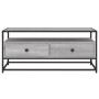 Mueble de TV madera contrachapada gris Sonoma 100x35x45 cm