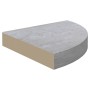 Betongraues Wand-Eckregal aus MDF, 35 x 35 x 3,8 cm von vidaXL, Regale und Regale - Ref: Foro24-326642, Preis: 27,67 €, Rabat...