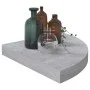 Wall corner shelf 2 pcs MDF concrete gray 35x35x3.8cm by vidaXL, Shelves and shelves - Ref: Foro24-326643, Price: 35,86 €, Di...