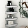 Corner wall shelves 4 pcs MDF concrete gray 25x25x3.8 cm by vidaXL, Shelves and shelves - Ref: Foro24-326644, Price: 68,24 €,...