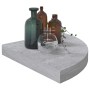 Eckwandregale 4 Stück MDF betongrau 25x25x3,8 cm von vidaXL, Regale und Regale - Ref: Foro24-326644, Preis: 68,24 €, Rabatt: %