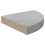 Eckwandregale 4 Stück MDF betongrau 25x25x3,8 cm von vidaXL, Regale und Regale - Ref: Foro24-326644, Preis: 68,24 €, Rabatt: %