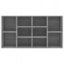 Banco zapatero madera contrachapada gris Sonoma 103x30x55 cm